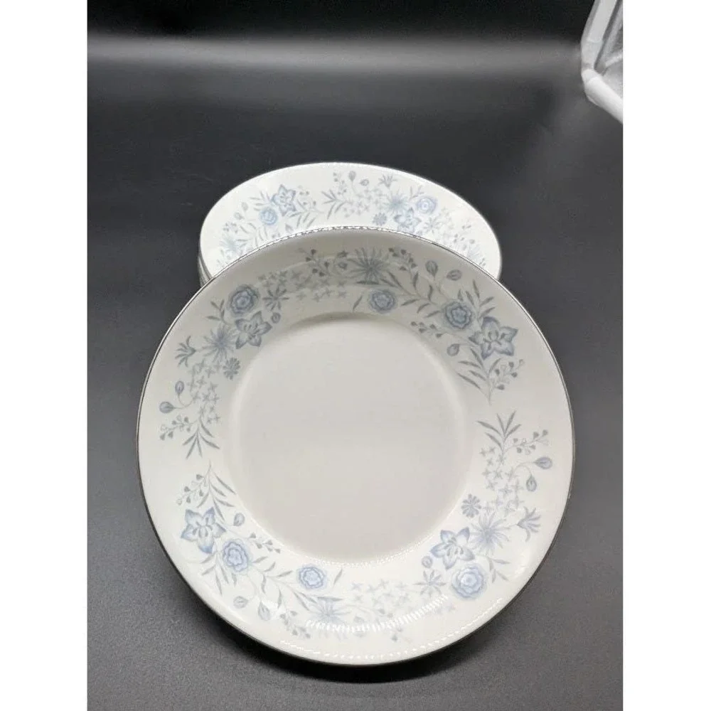 4 Set Wedgwood Belle Fleur Bone China Berry Bowls 6